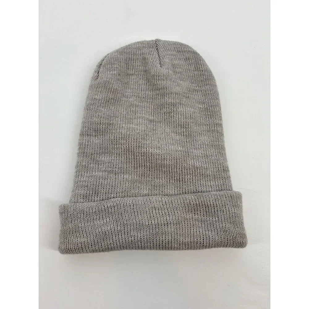 Carhartt Gray Knit Beanie Hat